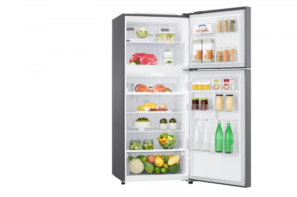 LG IEC Net 393L Dark Graphite Steel Top Freezer with Inverter Compressor & Multi Air Flow - Image 7