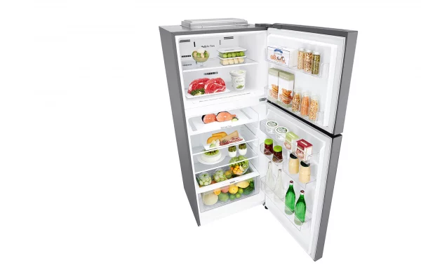 LG IEC Net 393L Dark Graphite Steel Top Freezer with Inverter Compressor & Multi Air Flow - Image 3