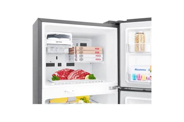 LG GL-G332SLBB - 263 Litres Double Door Fridge Shiny Silver - Image 6