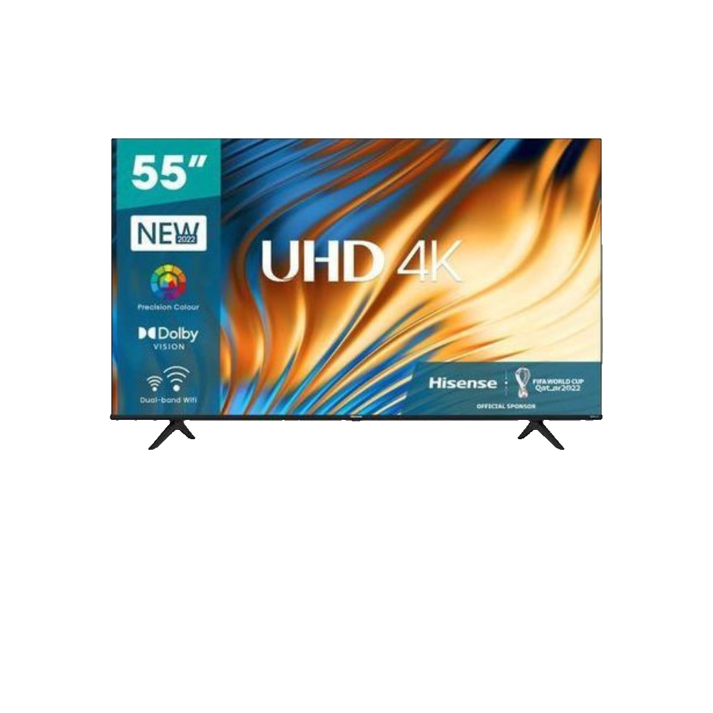 HISENSE 55" SMART 4K FRAMELESS VIDAA 55A6KKEN