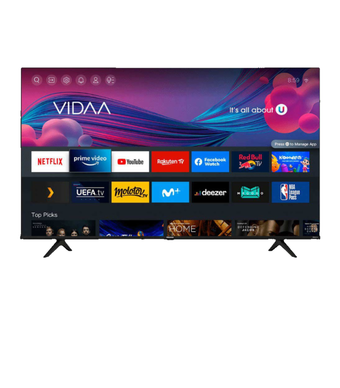 HISENSE 50" FHD SMART 2K FHD FRAMELESS 50A4QKEN