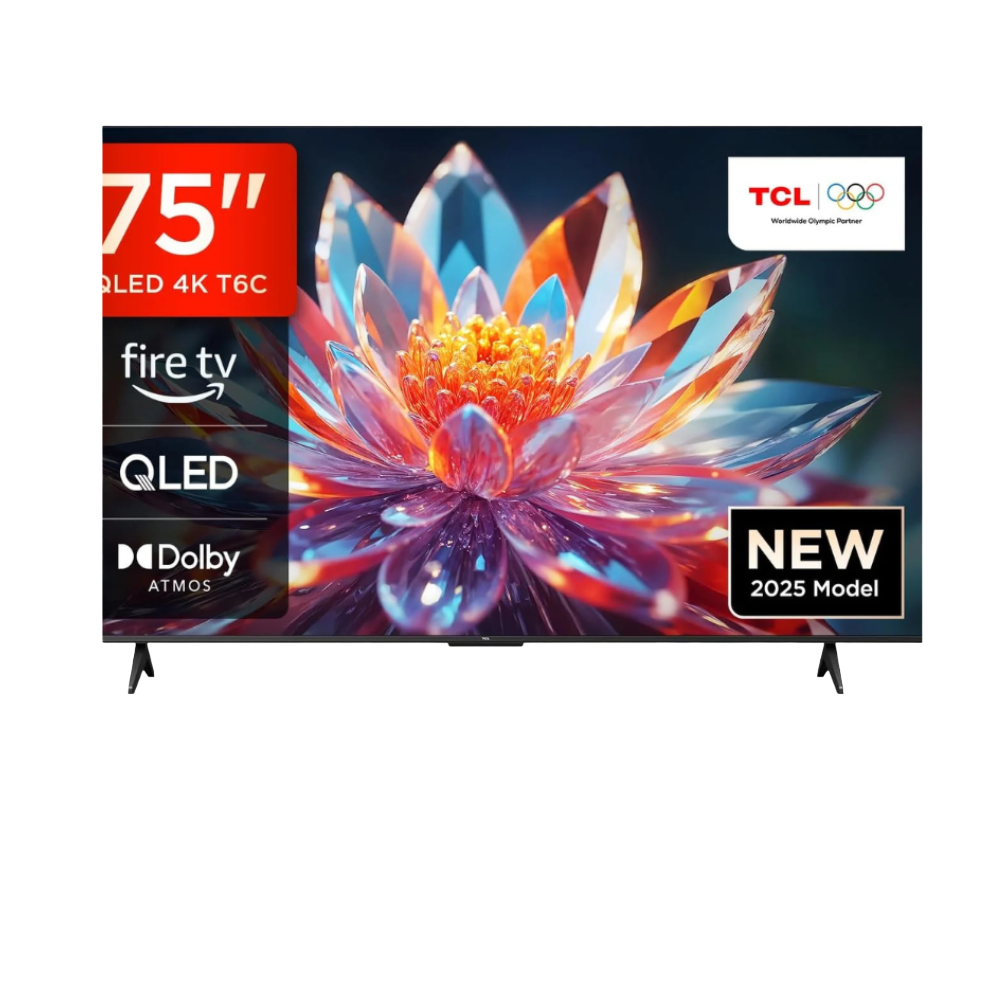 TCL 75" 4K HDR TV 75V6C