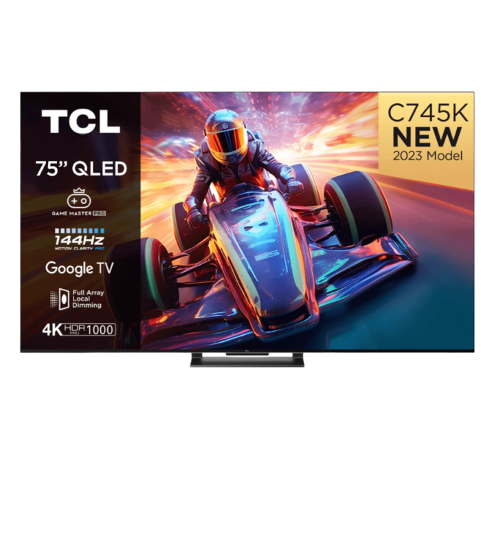 TCL 65" 4K QLED GOOGLE TV 65C745K
