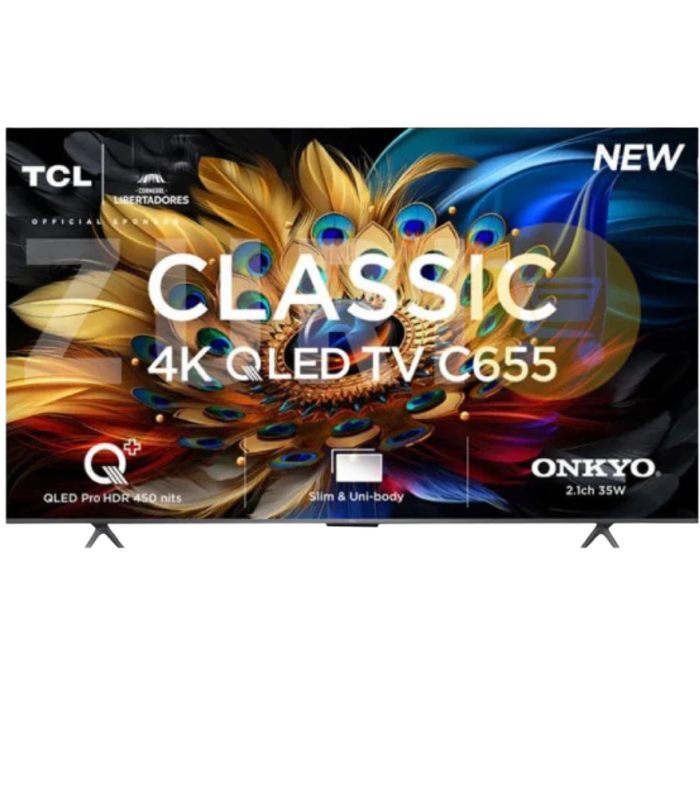TCL 65" 4K QLED GOOGLE TV 65C655