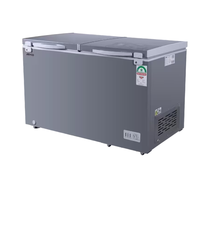 ARMCO 342L CHEST FREEZER SILVER AF-C38(K)