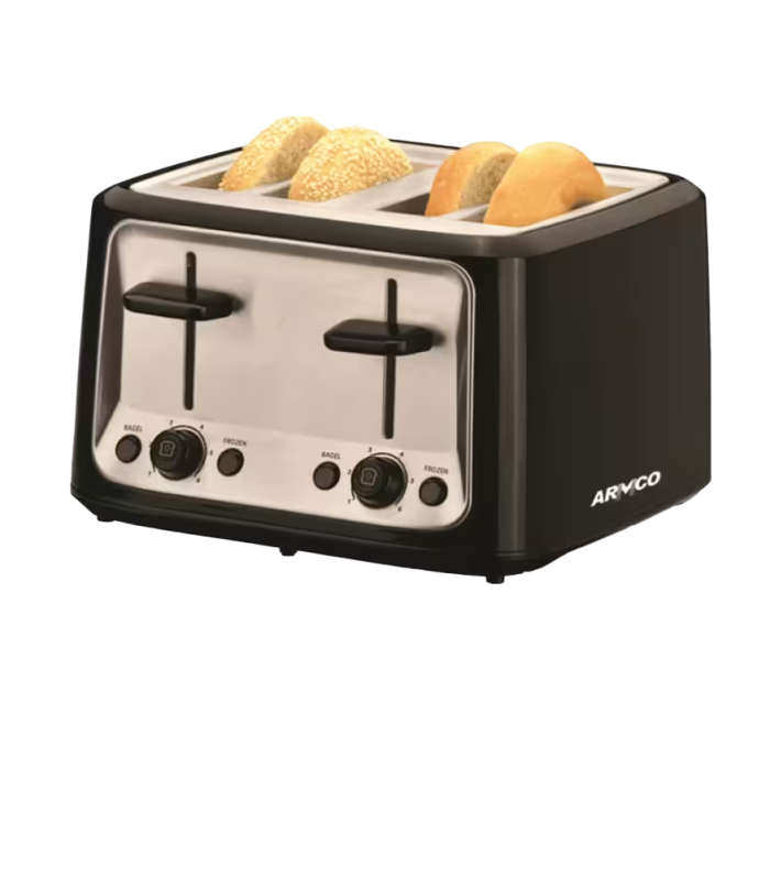 ARMCO 4 SLICE 1500 WATTS TOASTERS POP UP APT-4B5000B(SS)