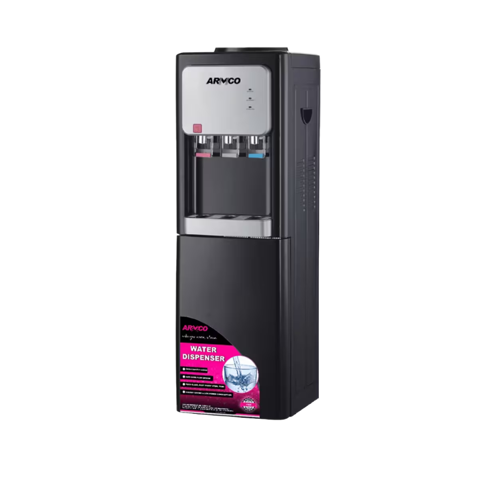 ARMCO 3 TAPS HOT/NORMAL/COLD WATER DISPENSER AD-16FHC-LN1(B) ARMCO 3 TAPS HOT/NORMAL/COLD WATER DISPENSER AD-16FHC-LN1(B)