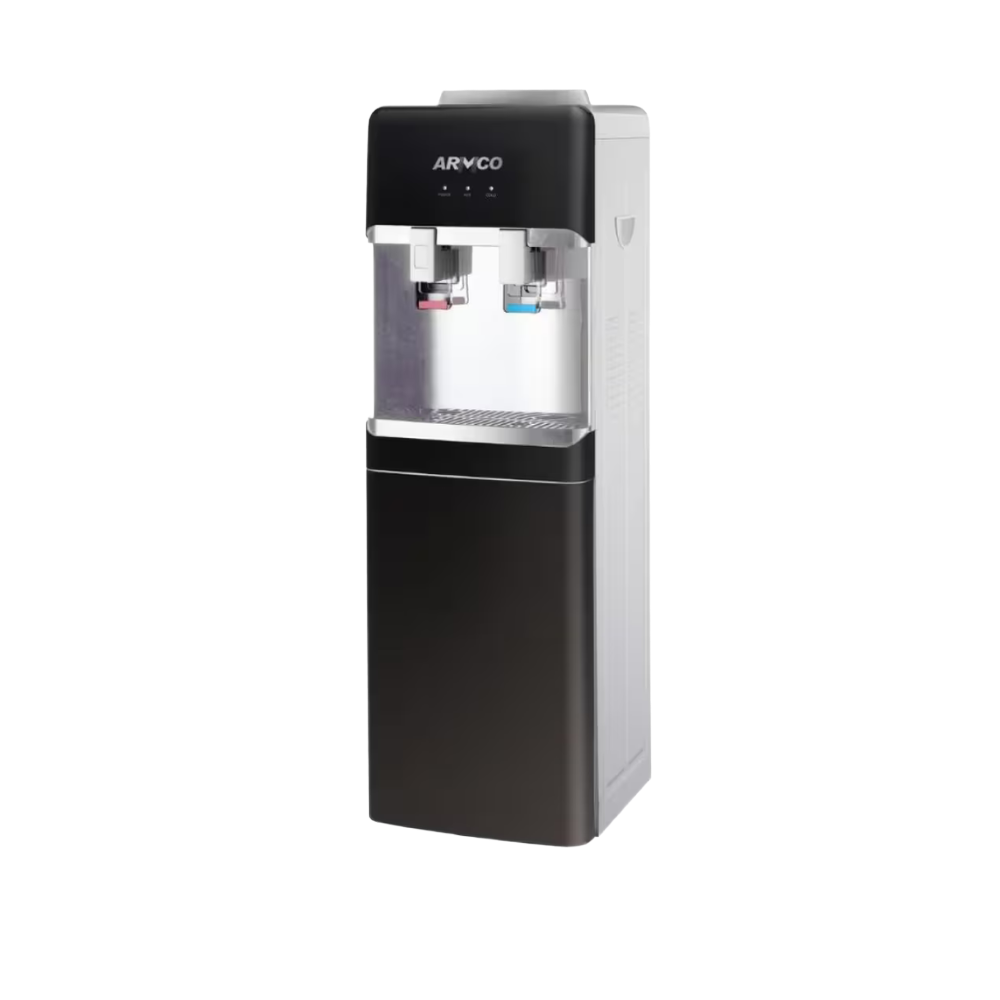 ARMCO 2 TAPS HOT & NORMAL BLACK WATER DISPENSER AD-17FHN-LN1(B)