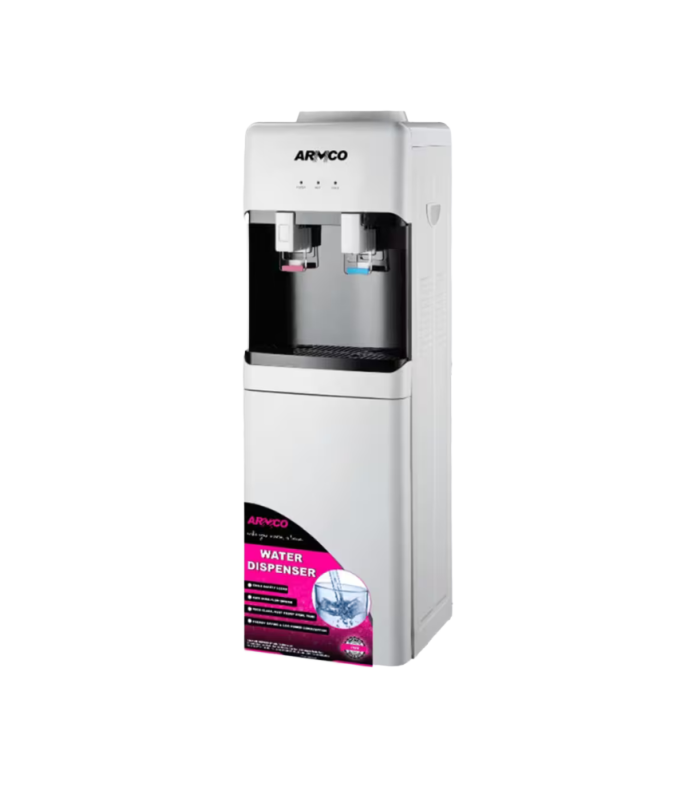 ARMCO 2 TAPS HOT & ELECTRIC COOL WHITE WATER DISPENSER AD-17FHE-LN1(W)