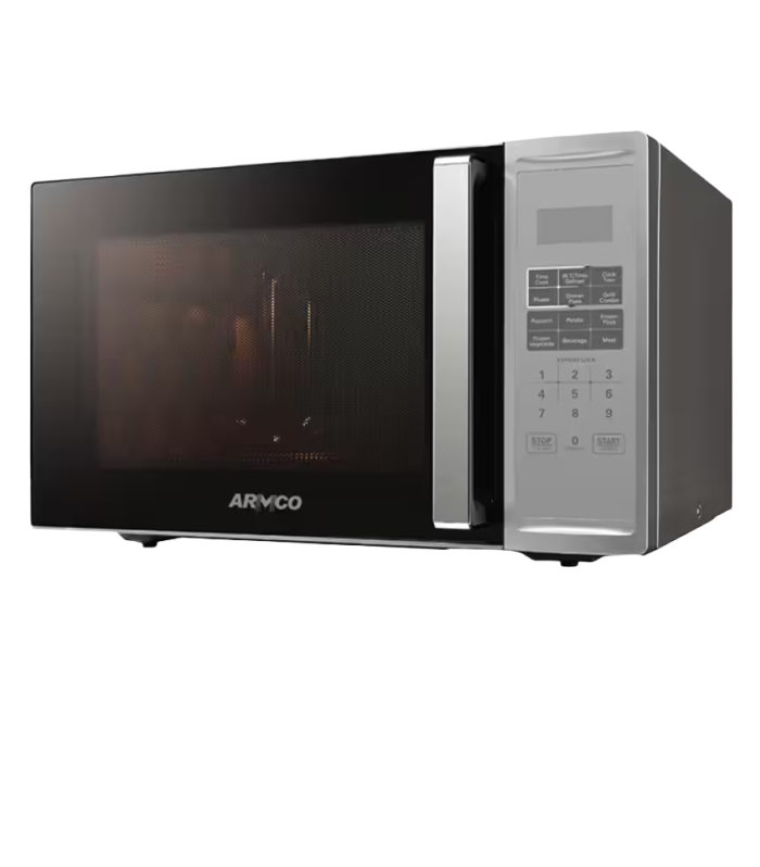 ARMCO 34L MICROWAVE + GRILL DIGITAL CONTROL SILVER/STEEL AM-DG3443(AS)