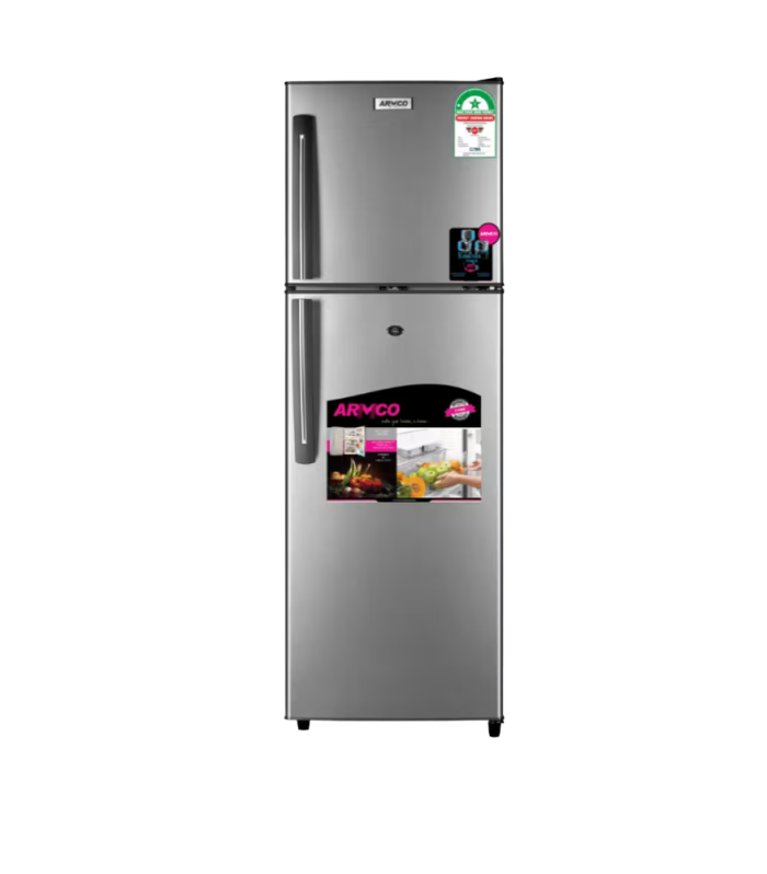 ARMCO 213L DOUBLE DOOR DARK SILVER ARF-D338G(DS)