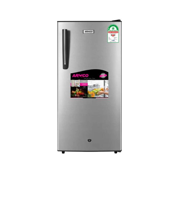 ARMCO 165L SINGLE DOOR DARK SILVER ARF-206G(DS)