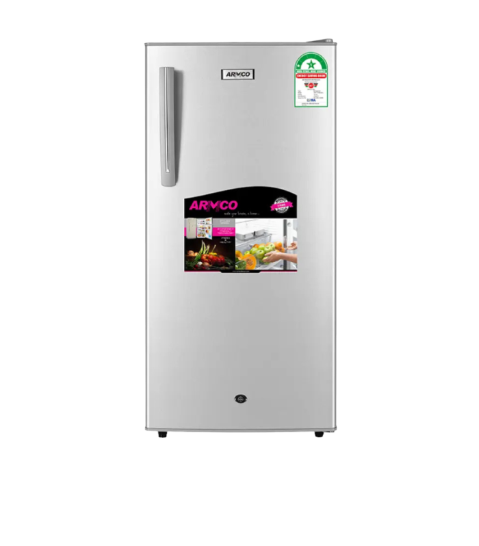ARMCO 165L SINGLE DOOR SILVER ARF-206G(SL)