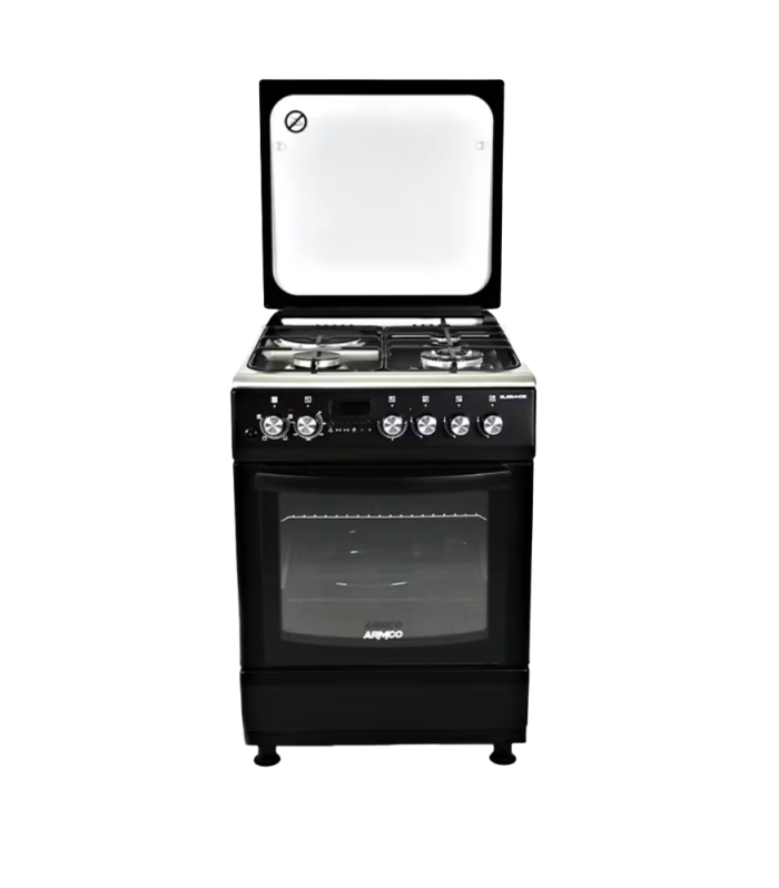 ARMCO 60X60 3G+1E BLACK COOKER GC-F6631LX3(BK)