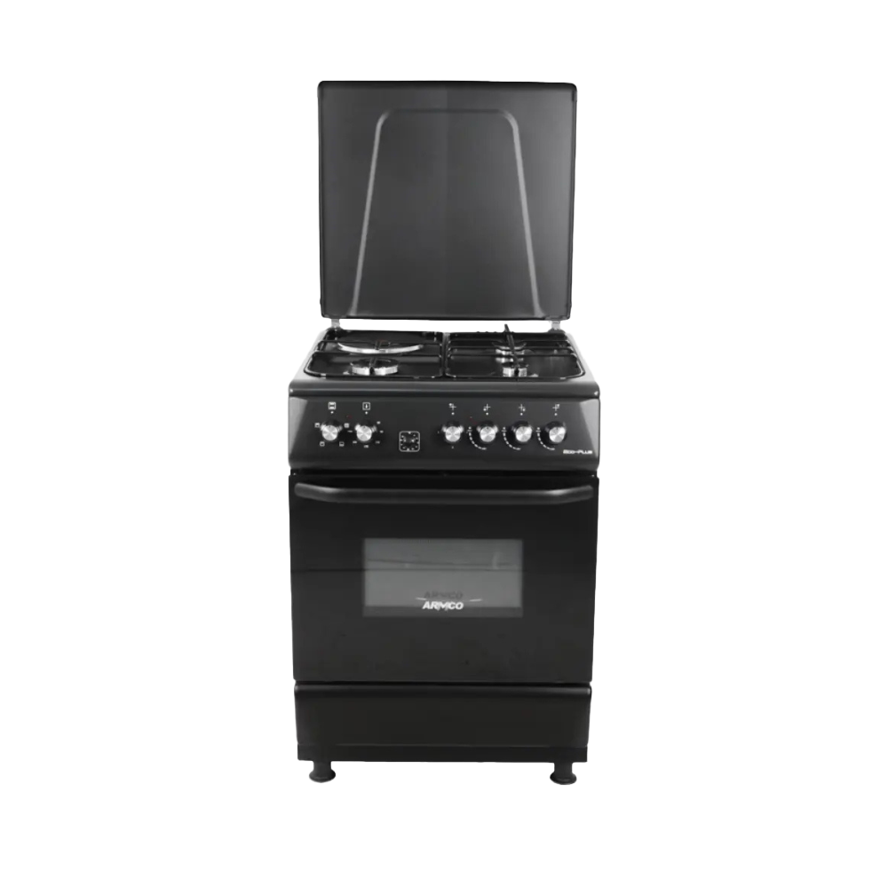 ARMCO 60X60 3G+1E MATT BLACK COOKER GC-F6631PX(BK)