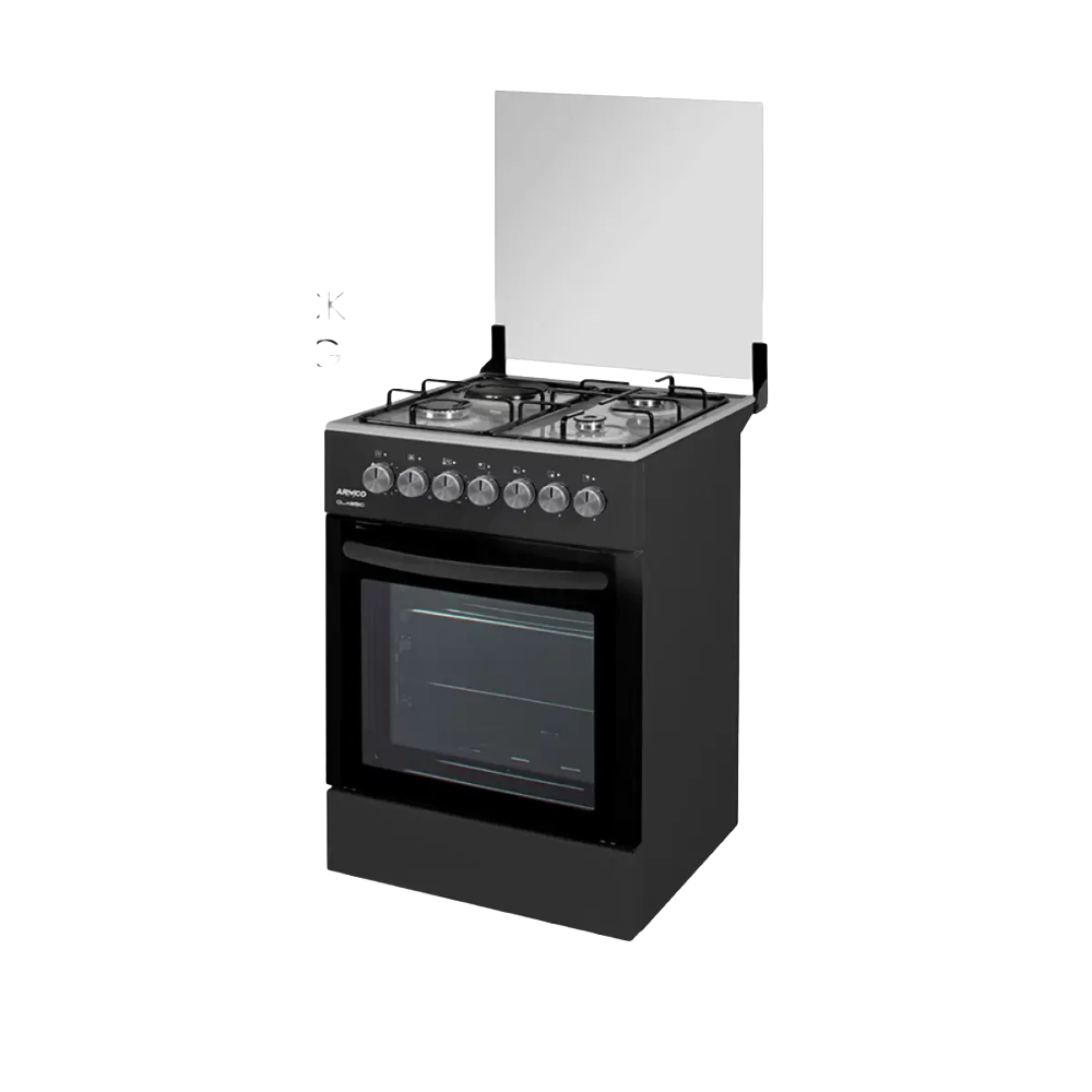 ARMCO 58X58 3G+1E SILVER COOKER GC-F5831FX(BK)