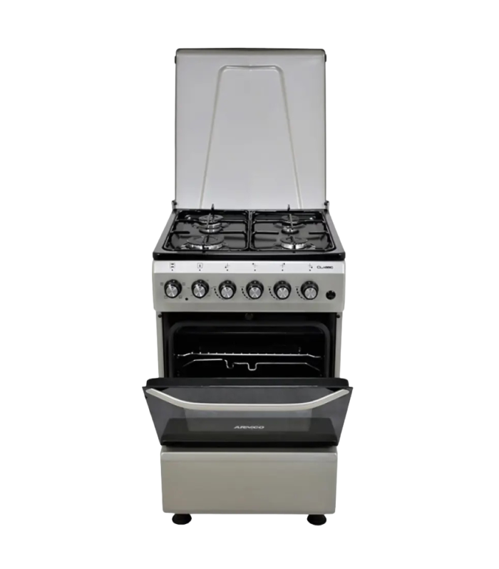 ARMCO 50X50 4GAS + ELECTRIC OVEN  SILVER COOKER GC-F5640MX(SL)