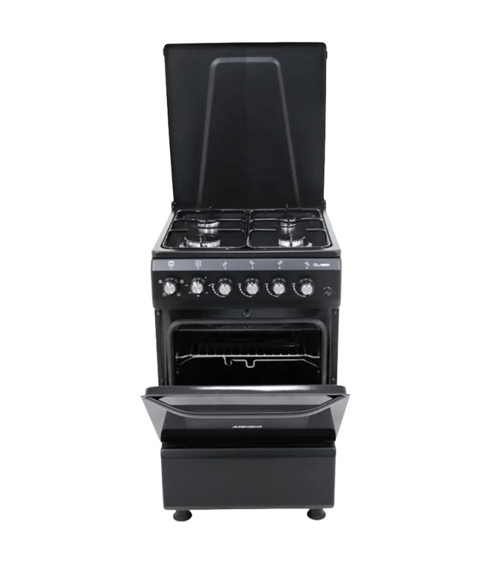 ARMCO 50X50 4GAS + ELECTRIC OVEN BLACK COOKER GC-F5640MX(BK)