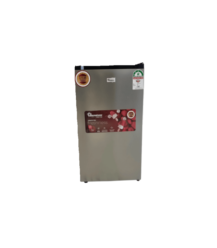 RAMTONS 90L SINGLE DOOR INOX FRIDGE RF/336