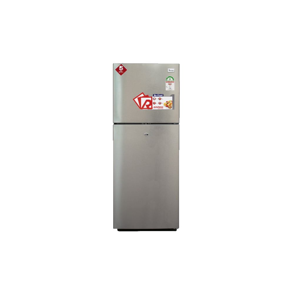 RAMTONS 189L DOUBLE DOOR NO FROST FRIDGE SILVER RF/329 RAMTONS 189L DOUBLE DOOR NO FROST FRIDGE SILVER RF/329