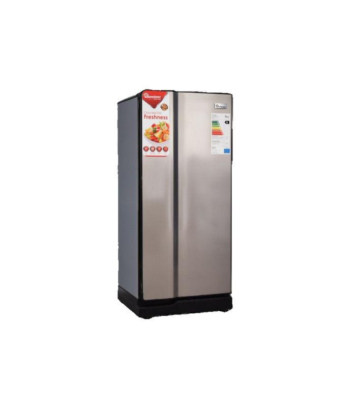 RAMTONS 170L SINGLE DOOR TITAN SILVER RF/219