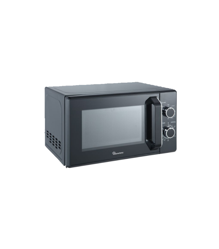 RAMTONS 20L MANUAL BLACK MICROWAVE RM/573