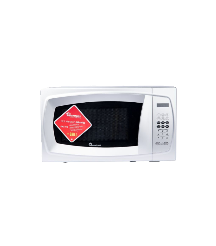 RAMTONS 20L MICROWAVE + GRILL SILVER RM/310