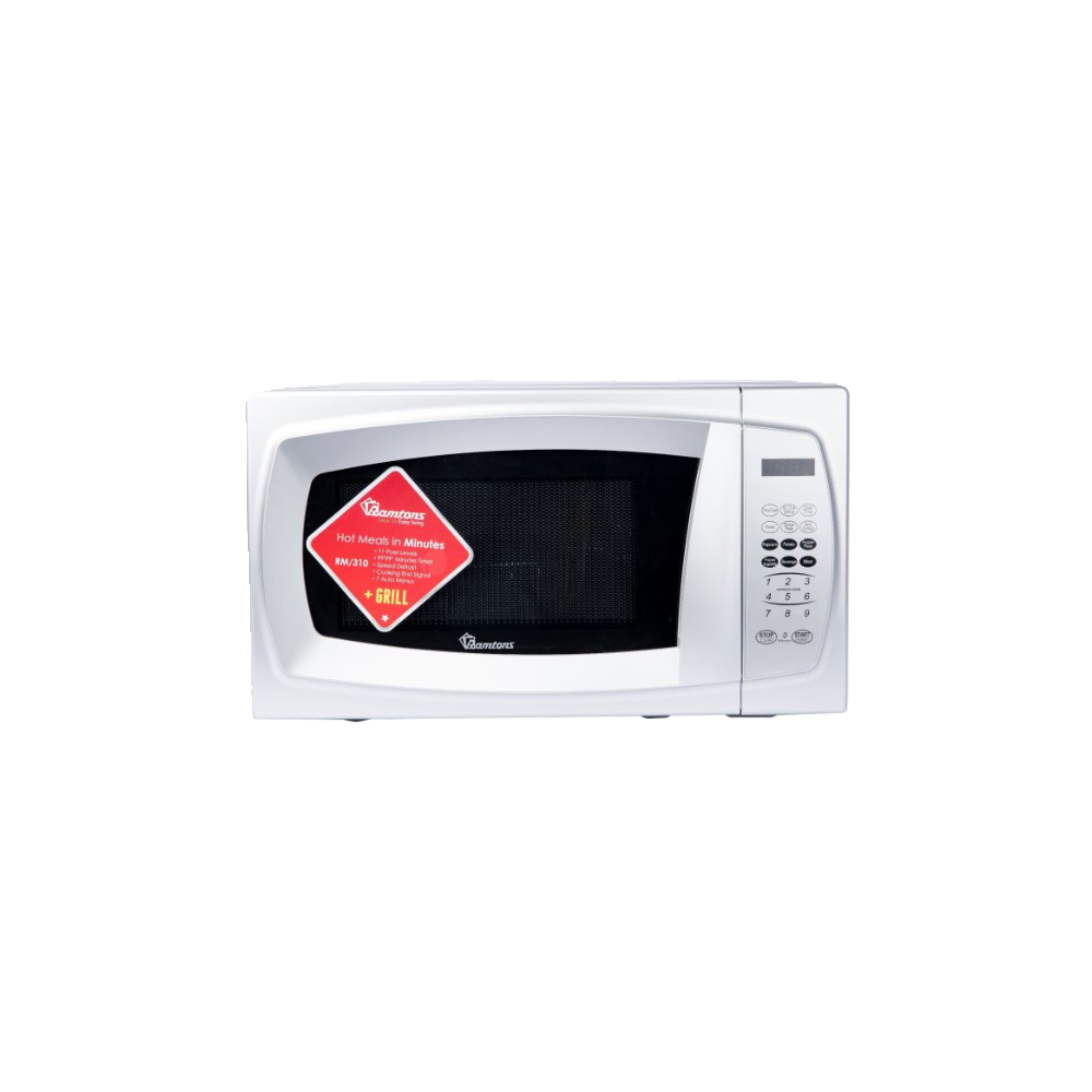 RAMTONS 20L MICROWAVE + GRILL SILVER RM/310