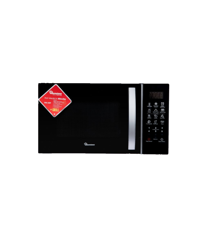 RAMTONS 23L MICROWAVE+ GRILL SILVER RM/589