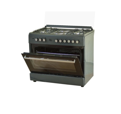 BJ'S STANDING COOKER 60X90 4G + 2 HOTPLATE BLACK BJ'S60904+2B