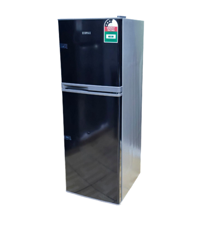 ECOMAX FRIDGE SINGLE DOOR 138L BLACK