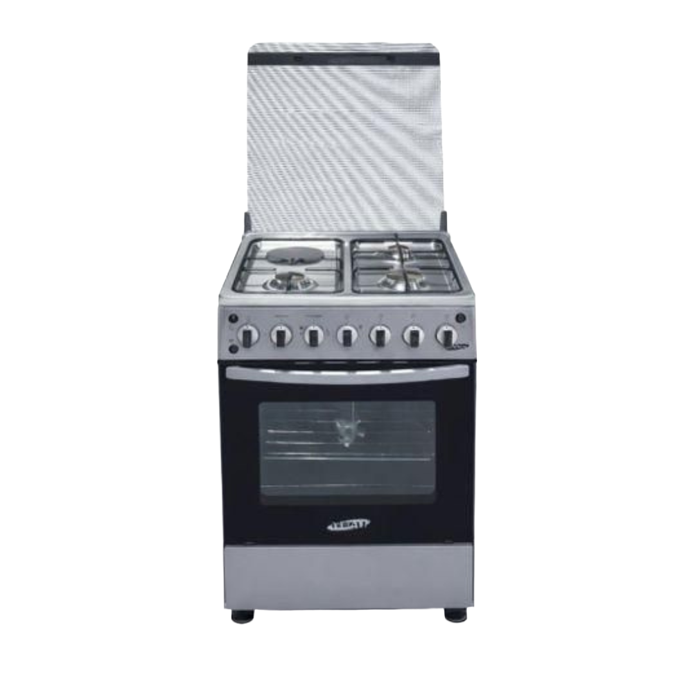 ECOMAX 4G COOKER 50X50 SILVER LX-680-4G