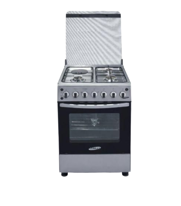 ECOMAX GAS COOKER 50X50 LX-680-3G1E SILVER