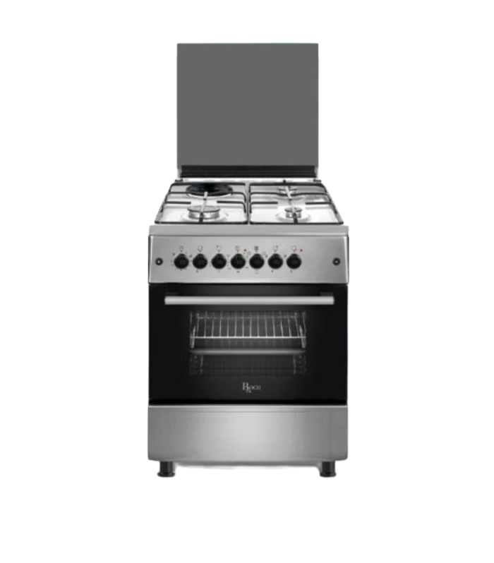 ROCH 3+1 60X60 STANDING COOKER SILVER RECK-631-SS