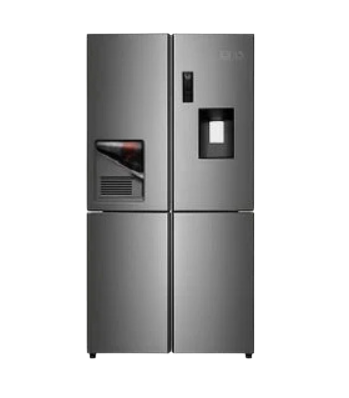 ROCH SIDE BY SIDE NO FROST FOUR DOOR FRIDGE 434L RFR-525IWD4-I