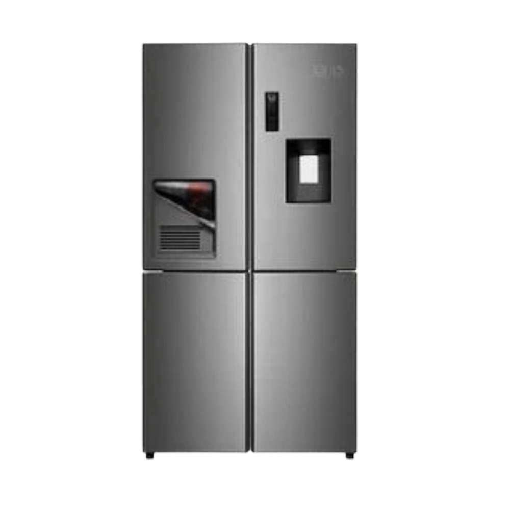 ROCH SIDE BY SIDE NO FROST FOUR DOOR FRIDGE 434L RFR-525IWD4-I